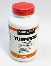 KIRKLAND TURMERIC  1000MG 240 CAPSULES  EXPIRES MAY 2023