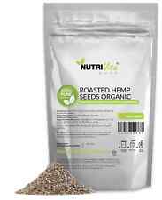 5 LB (80oz) 100% PURE ROASTED HEMP SEEDS VEGAN GLUTEN-FREE nonGMO ORGANIC GROWN