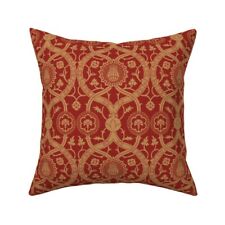 Islamic Indian Persian Throw Pillow Cover w Optional Insert by Roostery
