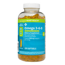 Member's Mark Omega 3-6-9 Dietary Supplement (325 ct.) NEW