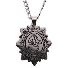 Silver PT Ali Charm Islamic Arabic Name Islam Muslim Art Shia Leader Necklace 