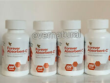 4 bot. Forever Absorbent-C(100 tab) supplement Vit.C with Oat Bran KOSHER/HALAL