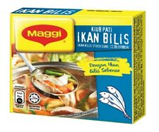 2 NEW HALAL 60G/~2OZ Maggi Kiub Pati Ikan Bilis/Anchovies Stock Cube -US SELLER