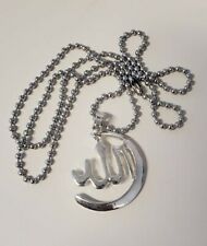 Sterling Silver Islamic Allah's Pendant Charm Religious