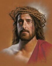 King Jesus Christ Crown Of Thorns Print Picture by David Bowman Religious Art