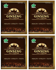PureGano American Ginseng Coffee Latte 200mg Extract 4 Samples, Trial Pack