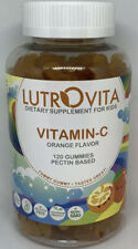 LutrOvita Vitamin C Dietary Supplement For Kids Orange Flavor (120 Gummies) 2/22