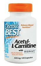 Best Acetyl L-Carnitine 588mg Doctors Best 120 Caps