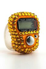 Zikirmatik Zikir Tally FingerCounter Ring Colorful Stones Islamic Quran Muhammed