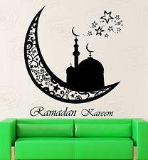 Wall Sticker Vinyl Decal Arabic Decor Ramadan Kareem Islam Muslim (ig2050)