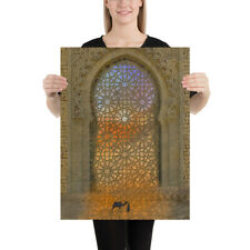 Desert Camel Arabic Islamic Decoration Wallart Poster