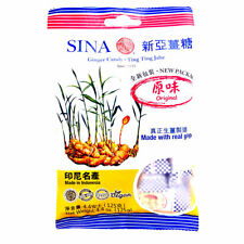 Sina Ginger Candy  Ting Ting Jahe  4.4 oz ( Pack of 3 )