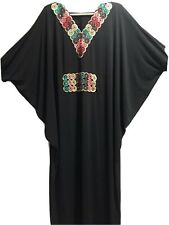 Dubai Abaya Muslim Women Long Sleeve One Size Dress Islamic Kaftan Jilbab USA