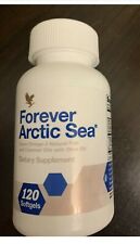 New FOREVER ARCTIC SEA (120 Softgels) for lower Cholesterol, HALAL. Exp. 2025