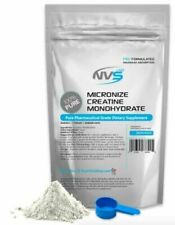 NVS Labs Creatine Powder Unflavored 250g Micronized Monohydrate 50 Servings 
