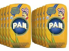  P.A.N. Yellow Corn Meal Pre-cooked Flour Harina PAN for Arepas, 2 lb Pack of 10