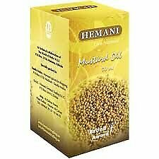 Hemani Mustard 100% Natural Cold Pressed Halal Essential Oil - 30ml