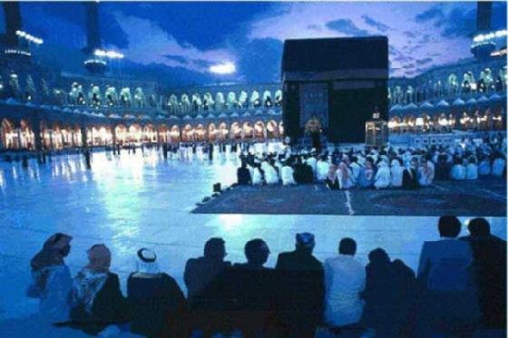 Evening View of Makkah Mukarramah